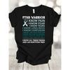 PTSD T-shirt, PTSD Warrior, PTSD Badge, Consciousness Series, Premium Soft Unisex T-shirt, Plus Size 2x, 3x, 4x Available