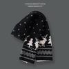 Christmas gift red deer scarf female versatile autumn and winter Korean version student cute skin-friendly scarf warm and lengthened