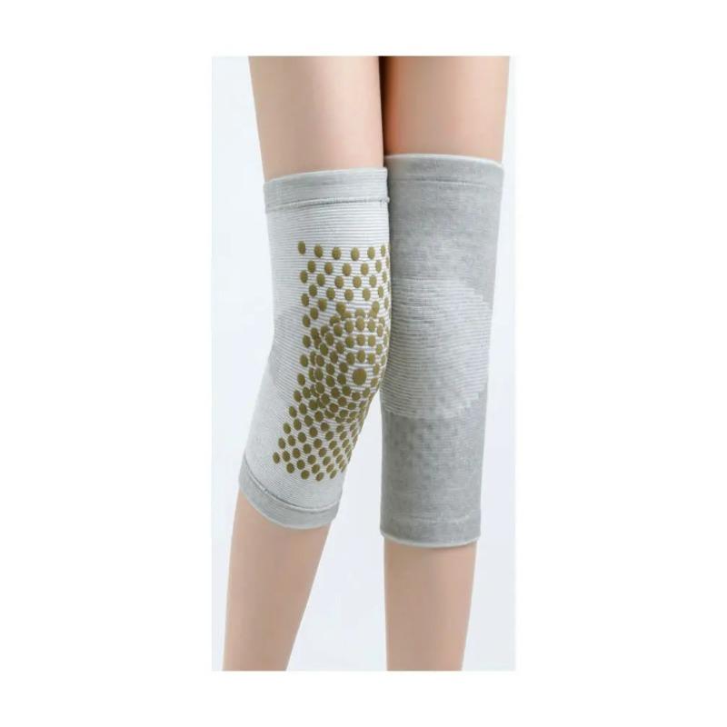 2 Pack Self Heating Support Knee Pads Knee Warmer Massager Longer Natural