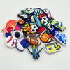 20pc Sports Theme Shoe Charms Set Removable Accessories for Clog Shoes Random Packaging Includes Various Sports Equipment Designs