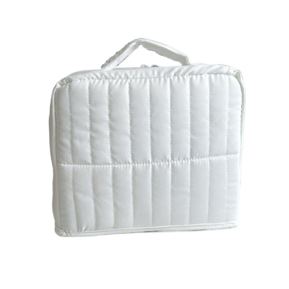 

Standable Skincare Storage Bag Vertical Style Travel Luggage Bag Cosmetic Organizer Travel бежевый