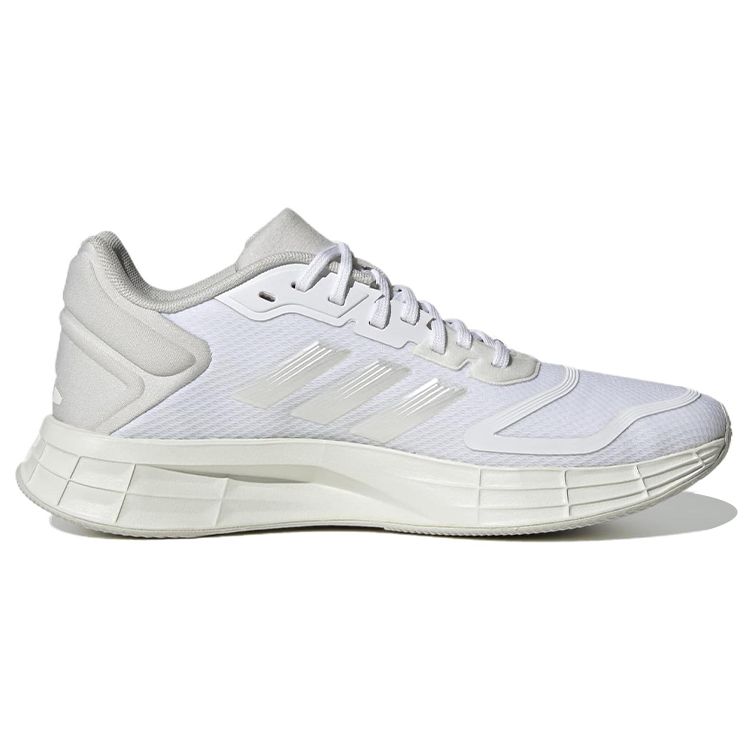 Adidas Duramo 10 White Zero Metallic Grey Women Sneakers Cloud-White Grey-One HP2388