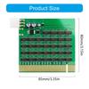 PCIE 16X Slot Diagnostic Card 16X Slot Tester With LED Indicators For Desktop Computer Hardware Testing Troubleshooting