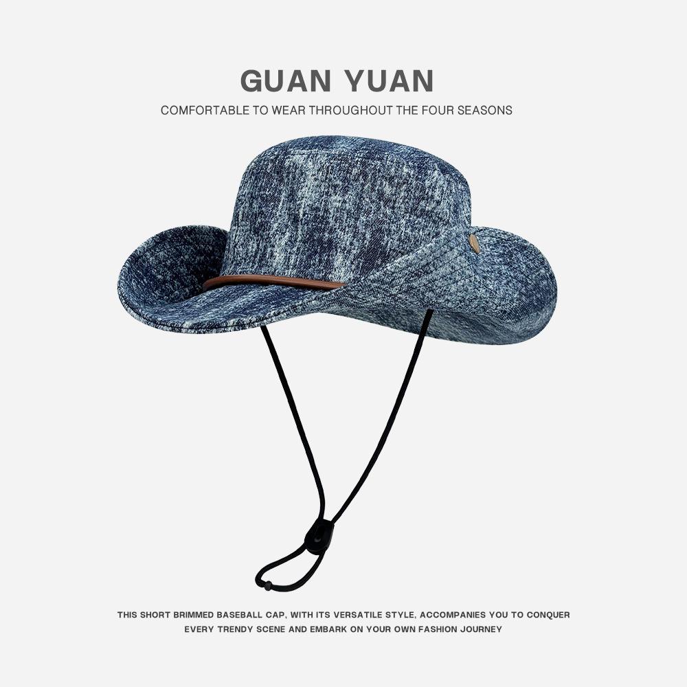 Men's Quick-Dry Color Block Sun Hat, UPF Sun Protection, Waterproof & Breathable; Ideal for Spring/Summer Outdoor Hiking & Sports.