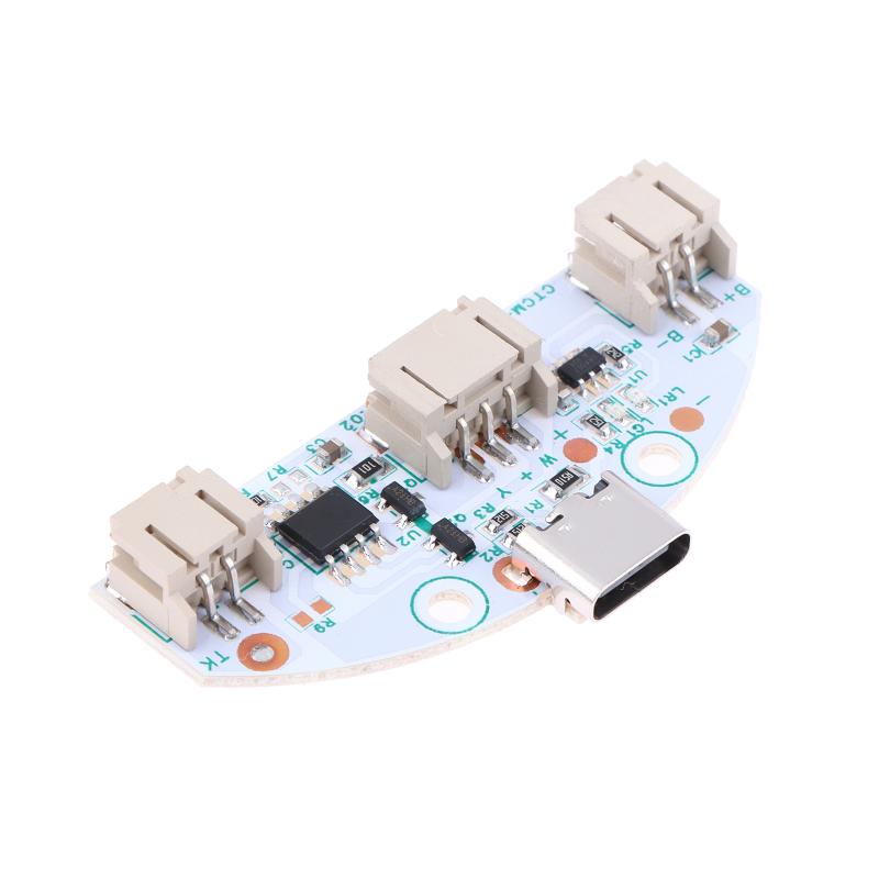 Type-C LED Touch Control Panel with 3-Gear Stepless Brightness Dimming for Lamp Plate Replacement Projects