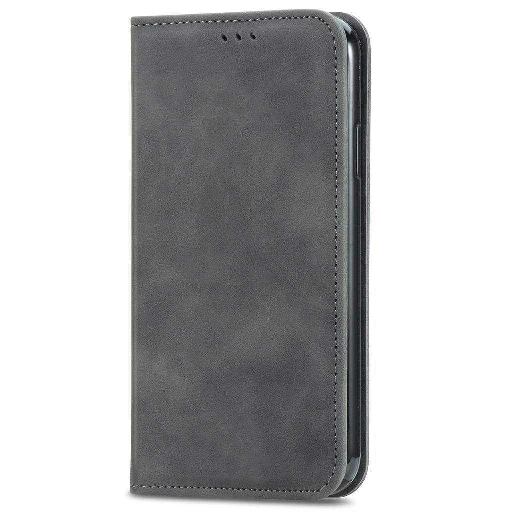 For Samsung Galaxy A54 5G Case Skin-touch Leather Magnetic Adsorption Flip Phone Cover