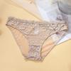 Women's lace underwear pure cotton summer breathable sexy girls women's mid-waist briefs manufacturers wholesale women