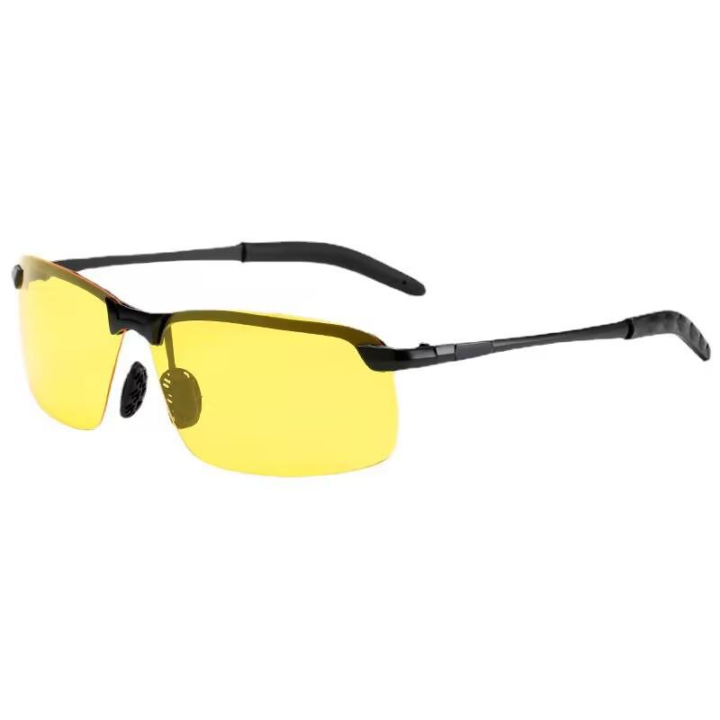 Men's Smart Photochromic Sunglasses: Day/Night Polarized Vision for Driving & Fishing