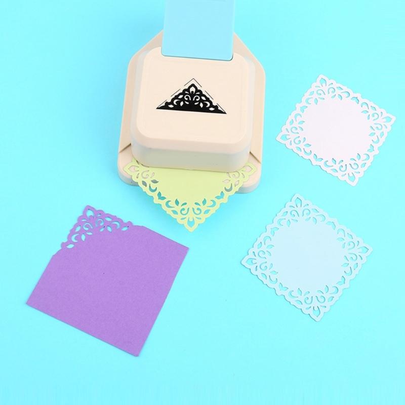Flower Pattern Corner Puncher for Paper Label Cardstock Corner Paper Puncher for Art Craft Scrapbooking Card Making