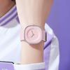 Japanese Minimalist High-Value Creative Student Niche High-End Women'S Sugar Cube Silicone Watch
