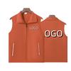 Outdoor Men's Pocket Vest Jacket Pographer Vest Worker Electrician Welder Car Repair Work Vest high-end custom logo