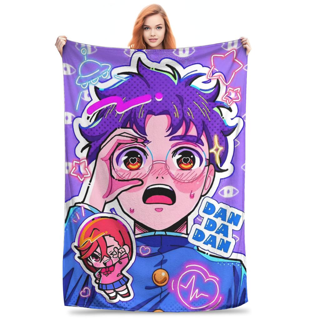 Anime Alien Stage Super Soft Blankets  Kids Plush Bedding Throws Aesthetic Home Decor Flannel Bedspread Sofa Bed Cover
