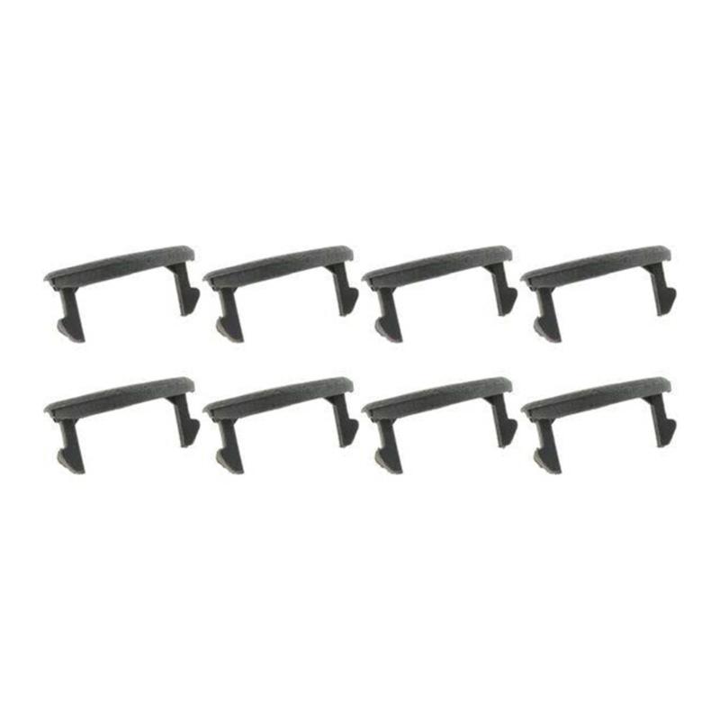 Lot de 8 capuchons de vis pour poignée de porte intérieure, accessoires automobiles, installation facile pour MK2 V31 V33 V43
