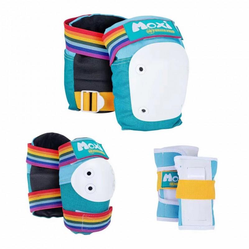 6-Piece Skateboarding Safety Gear Set Kids Adults Knee Elbow Wrist Hand Pads Protective Equipment
