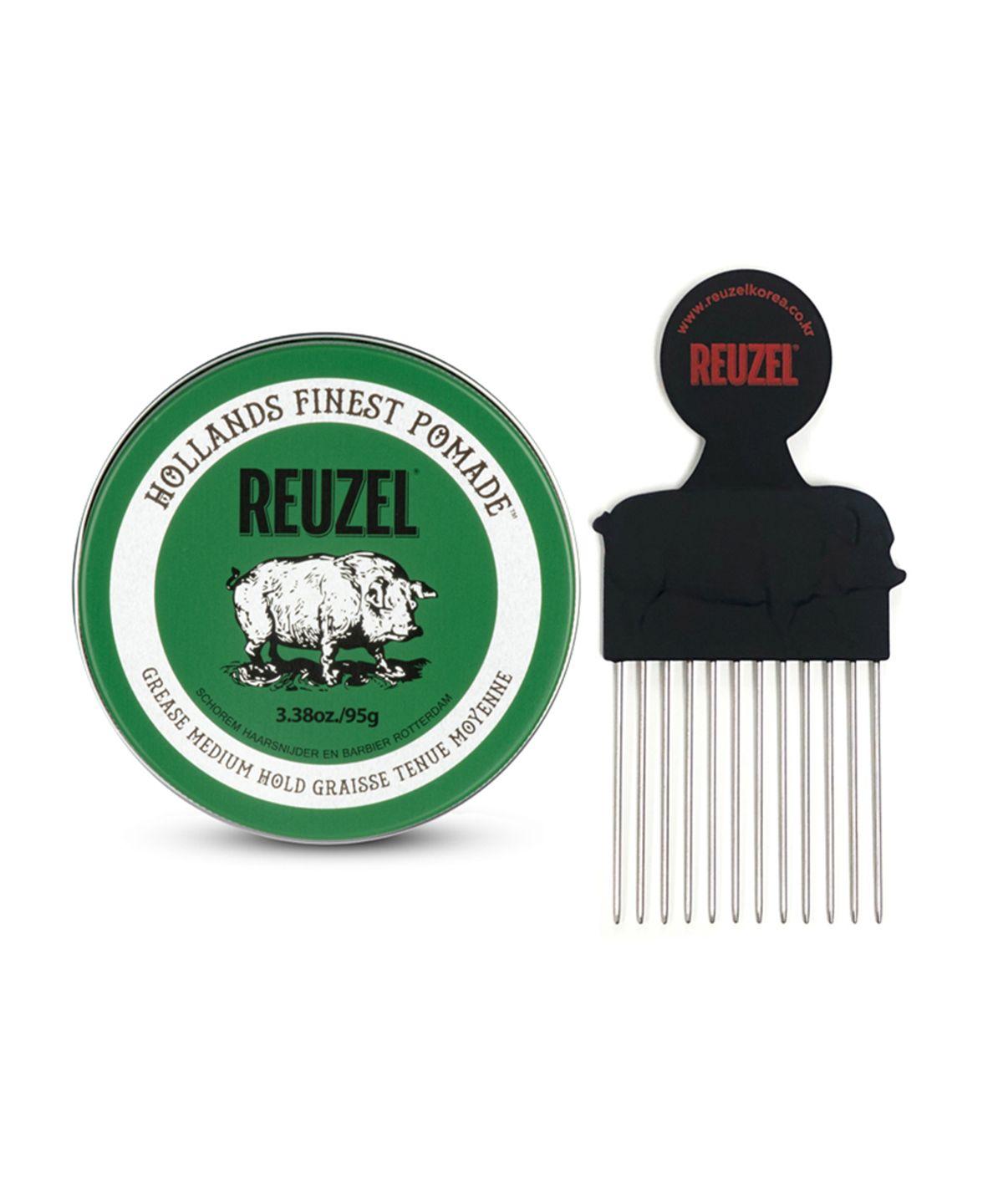 Green Oil-based Medium Hold Pomade 95g + Pomade Comb