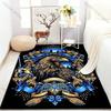 Multiple sizes Eagle emblem magical theme Carpet for Living Room Bedroom Sofa Home Decor Rus Non-slip Floor Mat Luxury Gift