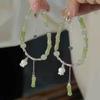 Chinese Style Simulated Bamboo Bracelet Bamboo Joint Bracelet Charm Bracelet Resin Material Wrist Jewelry for Daily Wear