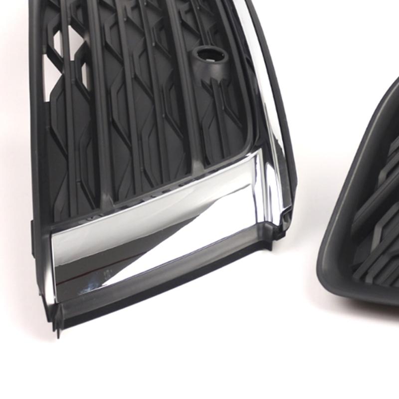 Fog Light Grills Trim Cover 4K0807647,4K0807648 Trim For C8 Fog Lights Headlights Covers Frame