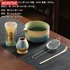 4/5PCS Japanese Matcha Set with Ceramic Bowl Bamboo Matcha Whisk Teaspoon Tea Sets Tea Lovers Gifts Tea-making Tools Accessories