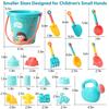 18PCS Beach Sand Toy Set, Durable Plastic, Summer Pool Beach Game Set, Outdoor Sand Play Tools For Boys And Girls