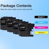 LC203 (LC-203) Ink Cartridges High Yield(Black/Cyan/Magenta/Yellow, 4-Pack) - LC203 XL Ink Cartridges Replacement for Brother Ink Cartridge LC201