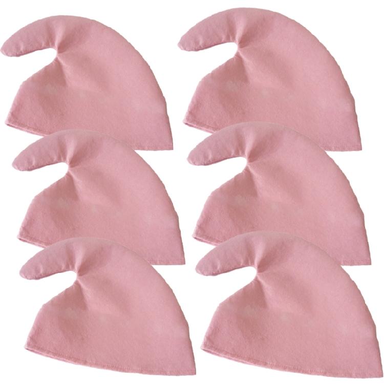 Packung mit 6 Festivalhüten für Weihnachten, handgefertigt, Party-, Cosplay-Requisiten, bequeme Kopfbedeckungen, Accessoires für Partykleidung