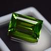 Natural 8.25 Ct Green Peridot Baguette Cut Gemstone Loose
