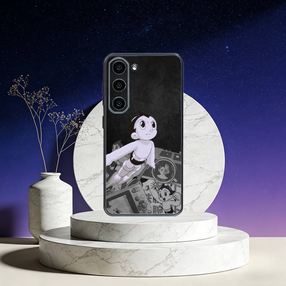 Astro B-Boy Anime Phone Case For Samsung Galaxy A73,A72,A71,A70,A53,A52,A51,Others Soft Black Cover