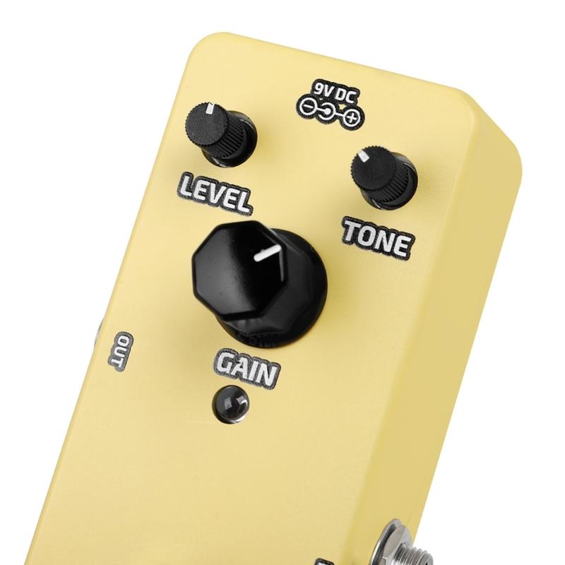 Mini Guitar Effect Pedals Flanger Compressor Boosters Overdrive Fuzz Tremolo Bluesy Distortion for Electric Guitar Bass
