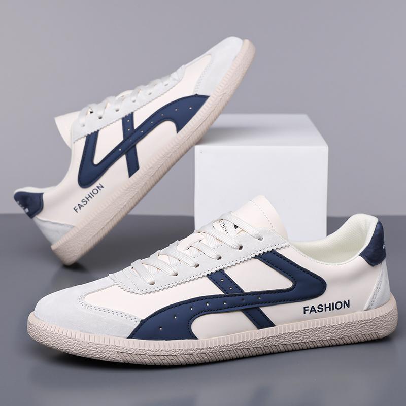 Fashion Mens Lace-Up Flats 2025 Men's Breathable Walking Shoes Lightweight Casual Sneakers Non-Slip Comfortable Athletic Shoes for Men