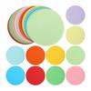 VILLCASE Origami Round Colored Paper Drawing Paper Diameter 10cm 10 Colors 100 Sheets Thick Paper Color for Students Children Children's Drawing