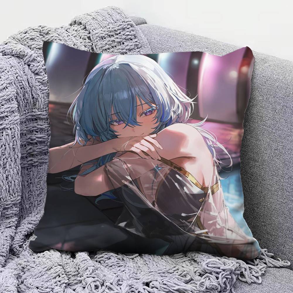 Wuthering Waves WuWa SIGRIKA Pillow Covers Home Sofa Cushion Covers and Aecorative Custom
