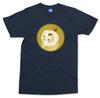 Dogecoin Logo TShirt Funny Dog Coin Meme Doge Hodl Investor Trader Tee Unisex