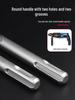 Triangle Tile Ceramic & Concrete Alloy Twist Drill Bit with Cross Round Shank
