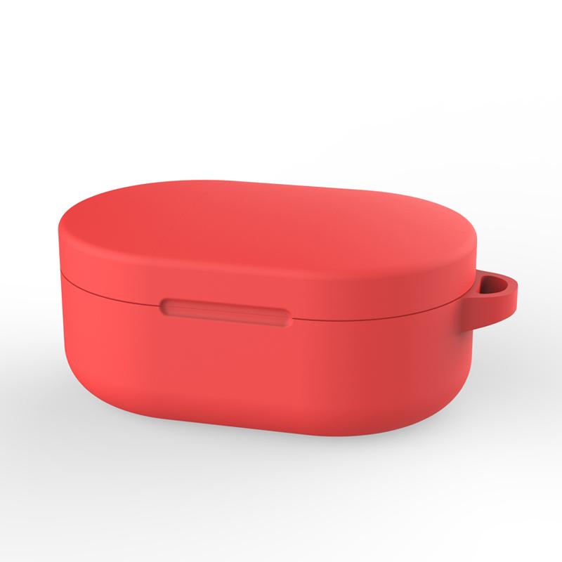 Silicone Pure Color Liquid Silicone Earphone Protective Case Cover For Redmi Airdots