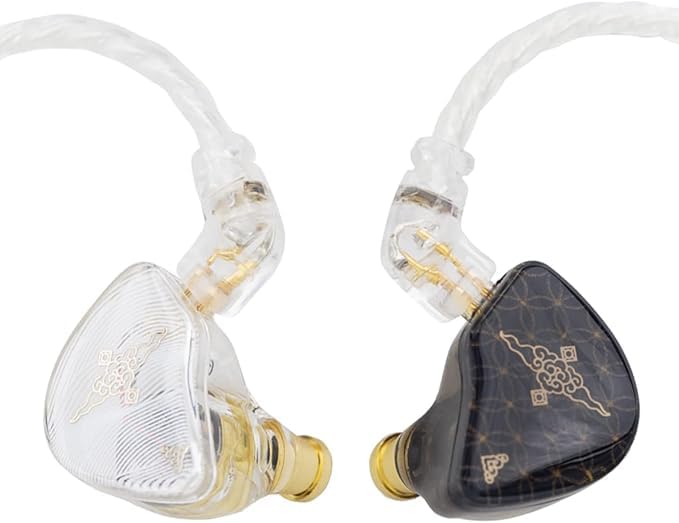 TANGZU Wan'er S.G Wired Earphones, In-Ear, Ear-Hook, High-End In-Ear Monitor with Dynamic Diaphragm, 10mm PET Dynamic Driver, Noise Cancellation,