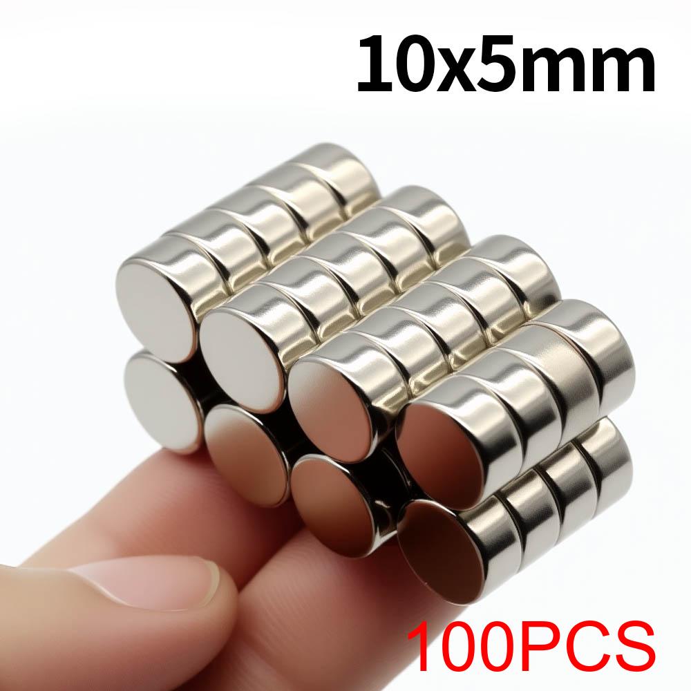 10x5mm Super Strong Neodymium Magnet N35 NdfeB Permanent Magnetic Imanes Round Powerful Magnets Refrigerator