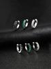 CZ Huggie Hoop Earrings for Women, Tiny Cartilage Hoops Sparkling Cubic Zirconic Simple Stacking Earrings for Multiple Piercings