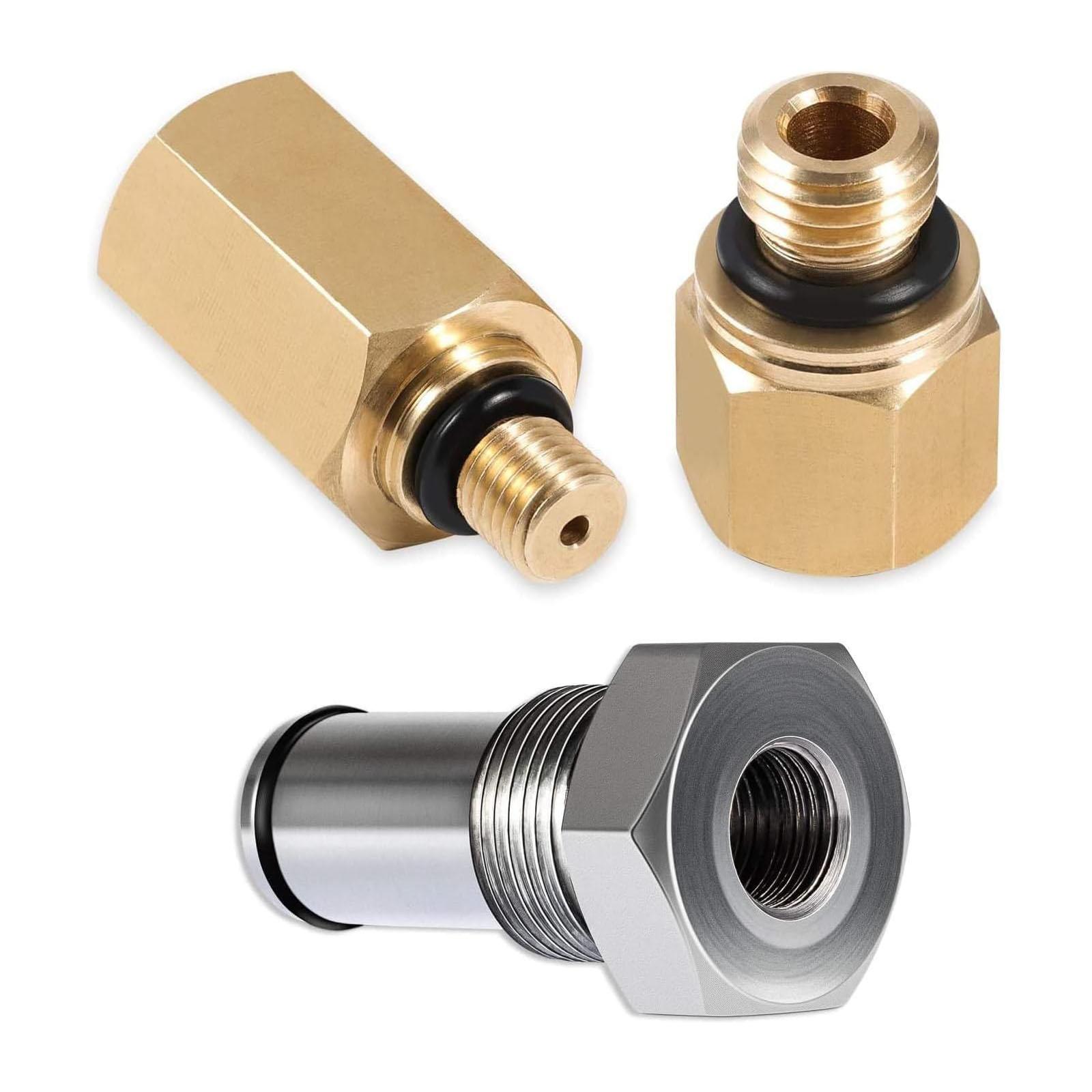 

Oil Rail Adapters Maintenance Leak Test Kit with Oil Pump IPR Valves Air Test Fitting Tool Universal for Engine 1