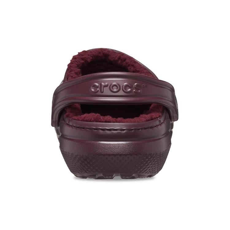 Crocs Classic Lined Clogs 'Dark Cherry' 203591-6WD