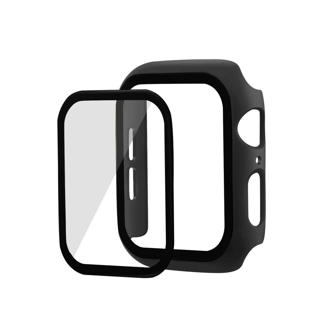 Hard PC  Case Cover With 360 Full Layer Glass Film For Watch SE/Watch6
