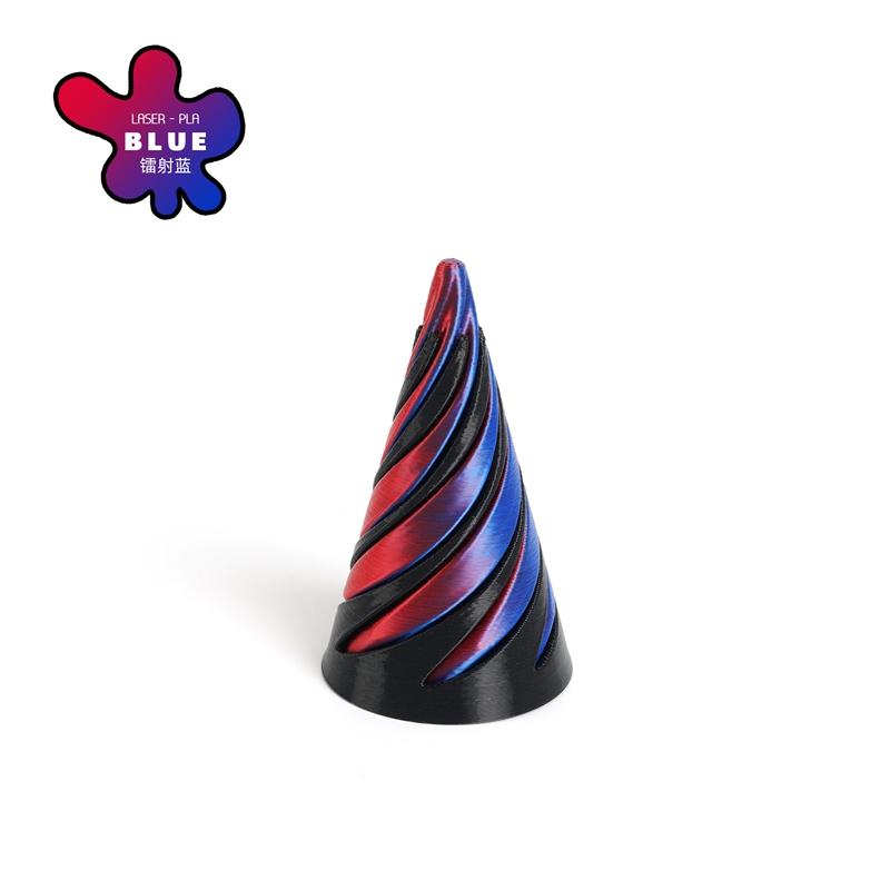 3D Printed Decoration Mini Vortex Printed Spiral Conae Fidget Toy Impossible Pyramid Passthrough Sculpture Thread Illusion Gift