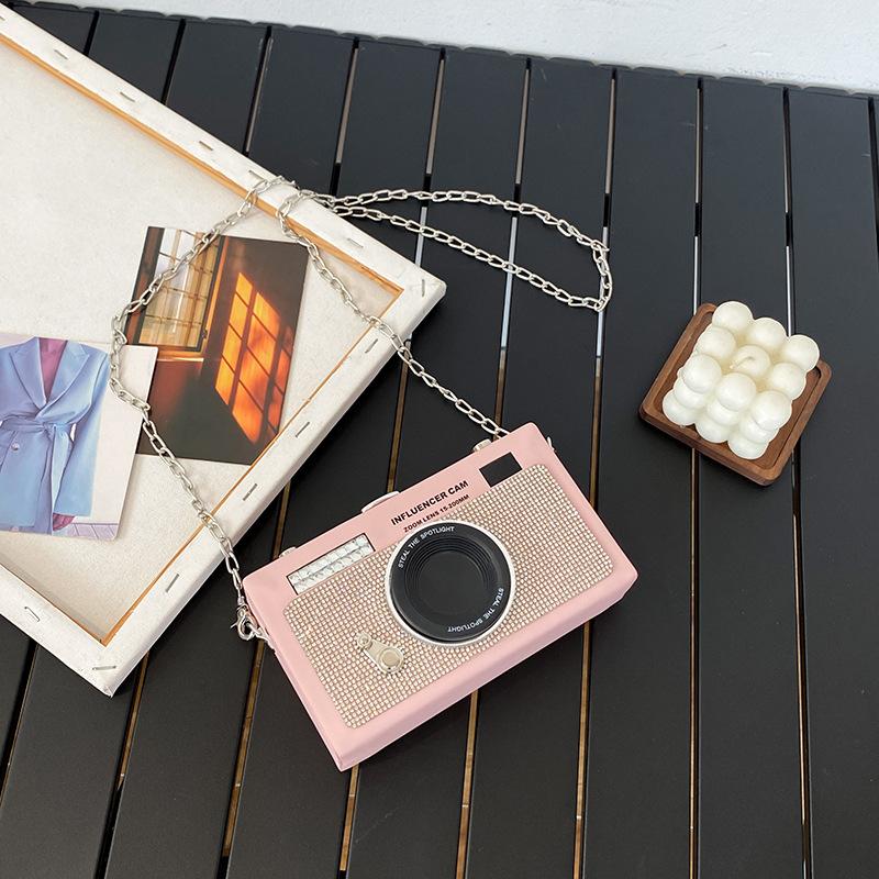 

Персонализированная креативная сумка для камеры, новая трендовая сумка на цепочке 2024 года, сумка-мессенджер для знаменитостей из Интернета