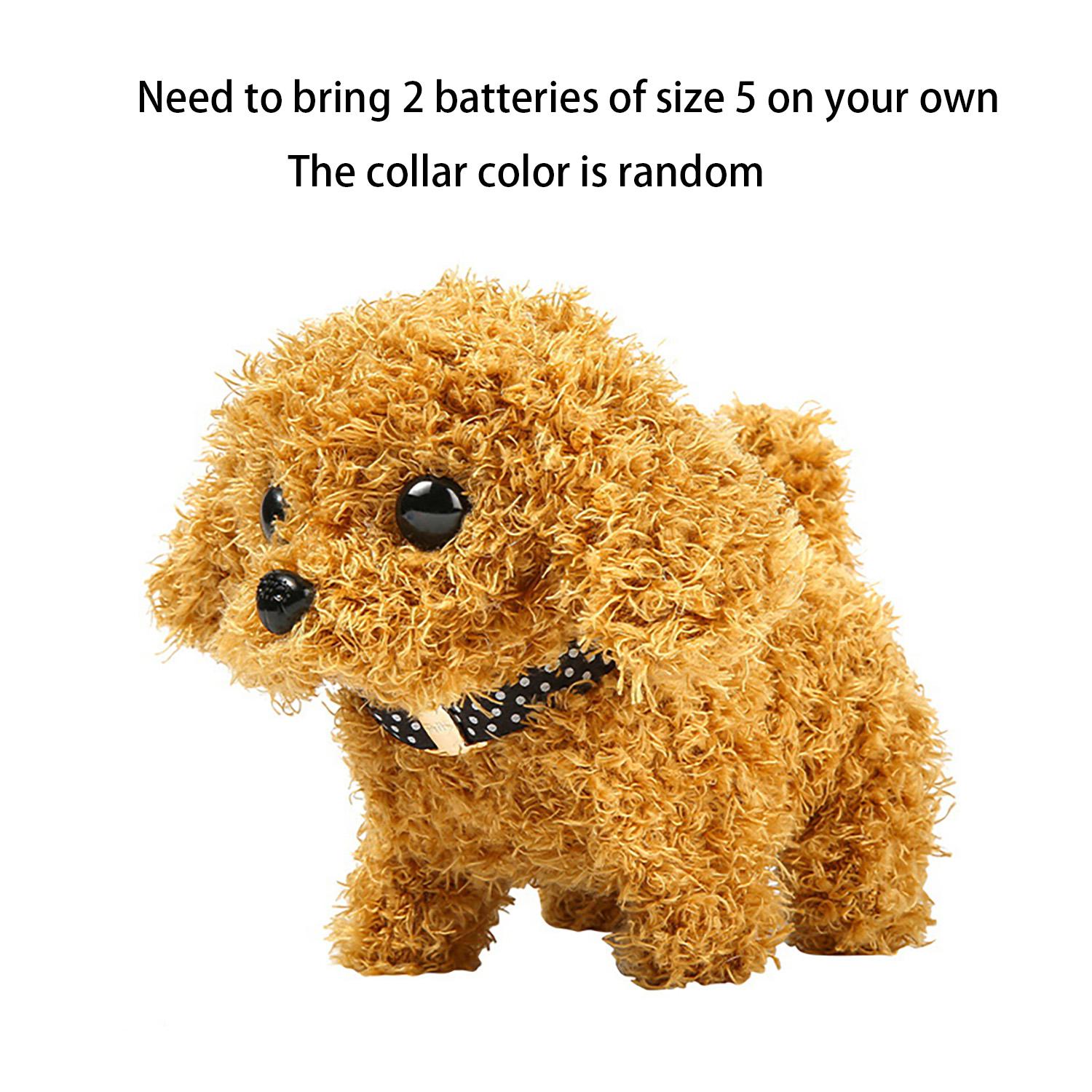 

Artificial Plush Plaything Dog, Children S Robotic Dog, Walking And Barking Toy, Electronic Pet Dog Present For Kids