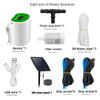 Solar Watering Drip Irrigation Kit System Auto Self Watering Device with Timer for Flower Plants House Potted Water Dispenser