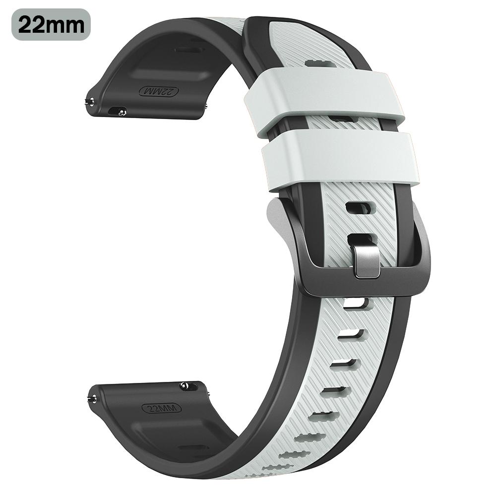 

22mm Silicone Soft Strap For COROS PACE 4 APEX 4 42mm/APEX 46mm 2 Pro/PACE Pro 3 Sports Bracelet For Realme Watch S2 Watch Bands 1Pcs 22mm