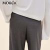 MO&Co. Women's High-Waist Wide-Leg Trousers MBE3PAT006