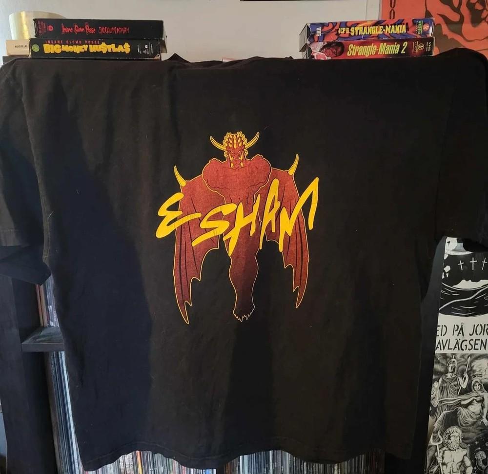 Esham Logo Shirt Black Gift For Fans Men Full size S-5XL R08 Unisex T-Shirt S