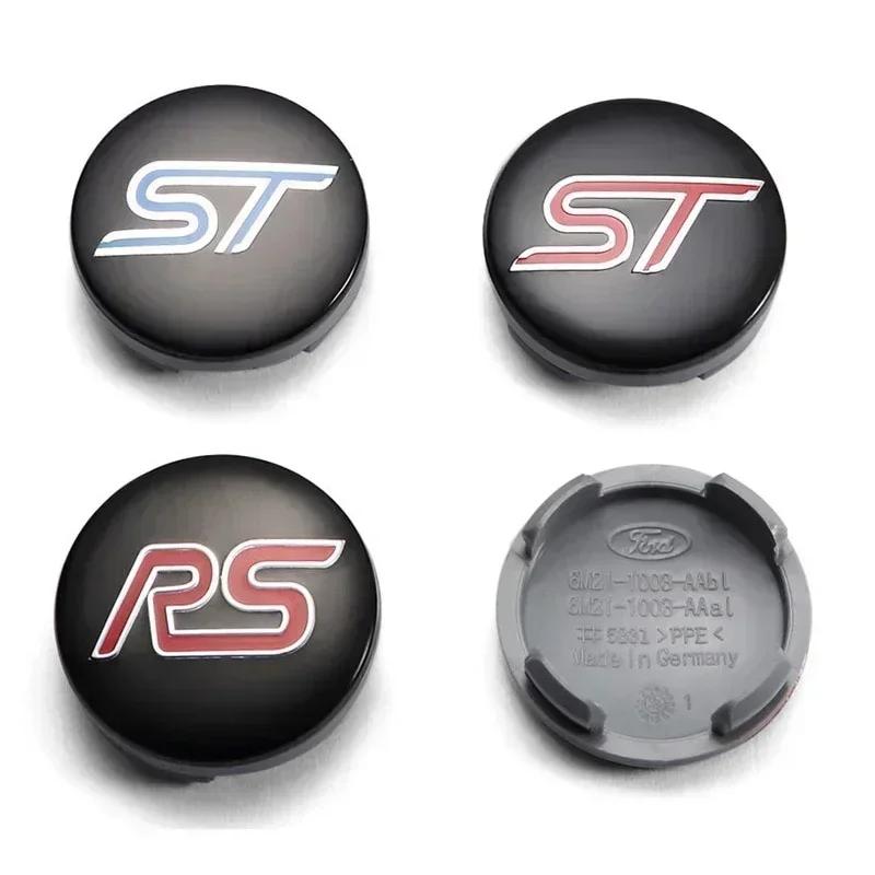 Car Sticker Car Wheel Rims Center Hub Cover Caps for Ford Mondeo Kuga Edge Escape Focus Explorer Fiesta Transit Ranger Fusion F1