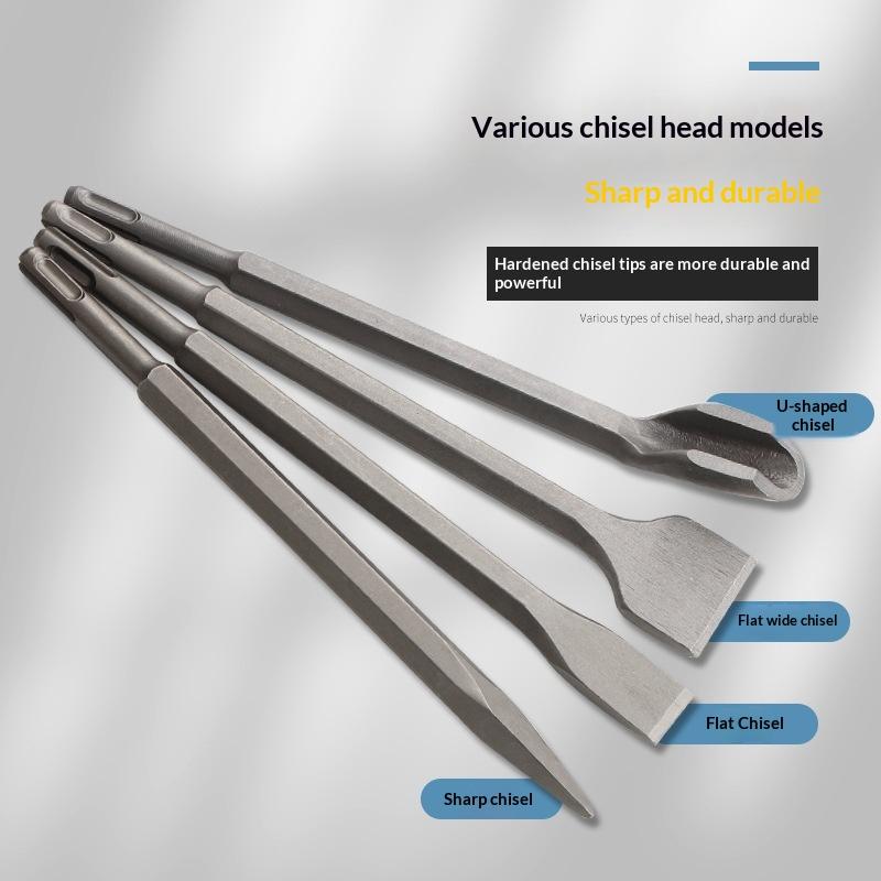 17Pcs Sds Plus Drill Bit Set 110 160 200 250Mm For Electric Hammer Concrete Wall Brick Block Masonry Drilling